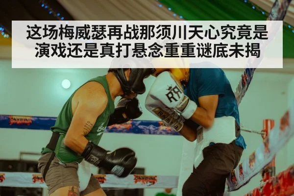 这场梅威瑟再战那须川天心究竟是演戏还是真打悬念重重谜底未揭