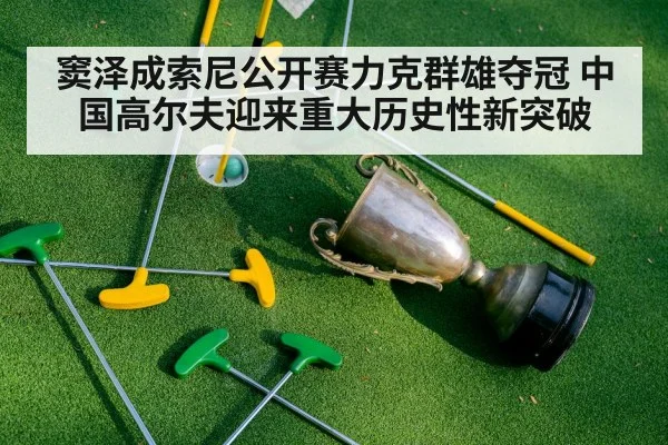 窦泽成索尼公开赛力克群雄夺冠 中国高尔夫迎来重大历史性新突破
